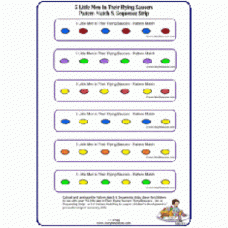 Flying Saucers - Maths Sequencing & Pattern Extension Activity