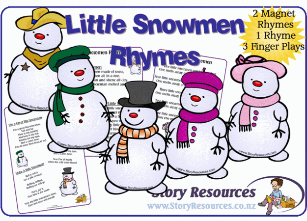 Snowmen Rhymes & Finger Plays Snowmen Rhymes & Finger Plays
