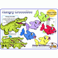 Hungry Crocodile Magnet Rhyme & More