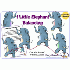 1 Little Elephant Balancing Rhyme