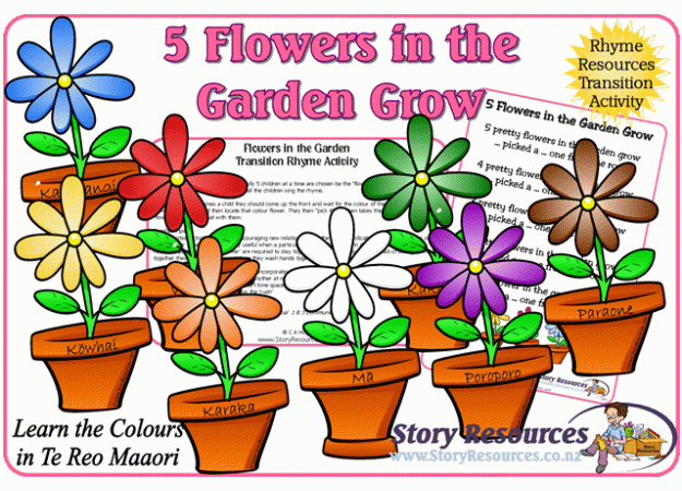 Flowers in the Garden Flowers in the Garden