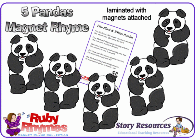 5 Pandas Preschool Rhyme 5 Pandas Preschool Rhyme